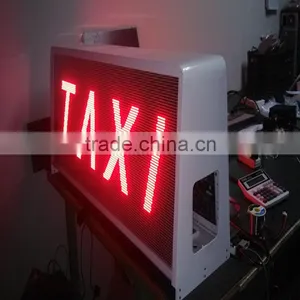 High Brightness / Good Quality Taxi Top Led Advertising Display thumbnail-2