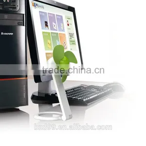 Universal OEM LOGO Customized Advertisement Foldable USB Programmable Electric Fan thumbnail-4
