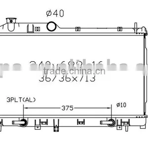 Auto Radiator(suitable For: Legacy/Outback 03- AT) thumbnail-1