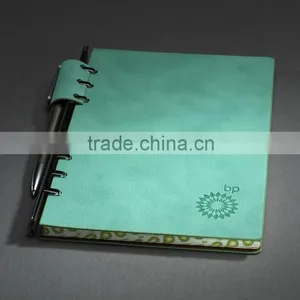 Pu Leather Notebook With Pen Insert thumbnail-2