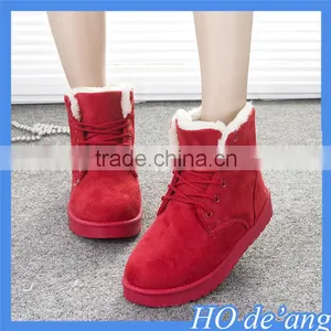 Factory Outlets New Winter Snow Boots Thick Rubber Casual Women Boots Warm Villus Women's Boots MHo-139 thumbnail-1