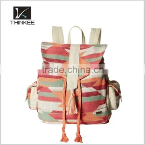 Thinkee Backpack Custom Fashion Aztec Drawstring Backpack Wholesale 2016 Girls Backpack Quality Choice thumbnail-1