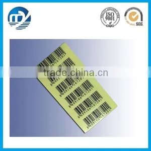 Custom Variable Barcode Plain Label Sticker thumbnail-1
