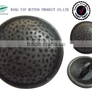 18mm One Hole Dotted Shank Metal Togggle Coat Buttons thumbnail-1
