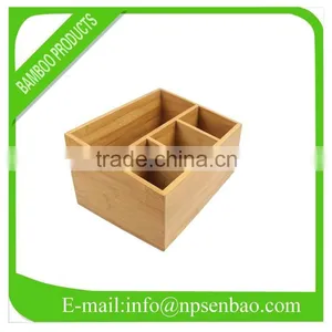 New Wholesale Bamboo Storage Box for Sundries thumbnail-1