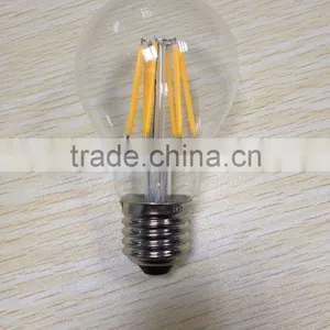 HIGH LUMEN LED FILAMENT BULB WARM WHITE CE ROHS E27 220V thumbnail-1