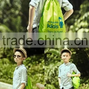 Customized Advertising Rope Sealing Handle Gift Bag Use Drawstring Bag Drawstring Bag thumbnail-6