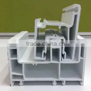 Popular Plastic Frame-CONCH 80 Pvc Window Profiles for Frame thumbnail-1