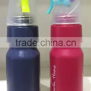 2016 New Arrival Plastic Spray Bottle Plastic Sports Drinking Bottle With Flip Top Lid thumbnail-2