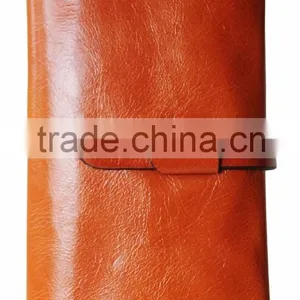 RFID Blocking Womens Leather Slim Wallet thumbnail-1