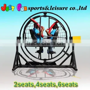2016 Newest Outdoor Rotating Human Gyroscope With Trailer for Sale Quality Choice thumbnail-1