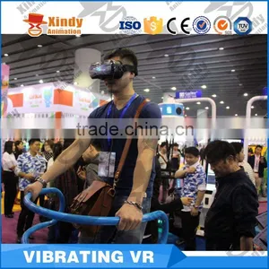 2016 Best Quality Virtual Reality Simulator vr Amusement Game Machine 9d vr Cinema Vibrating VR Game Equipment thumbnail-2