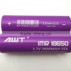 AWT 18650 35A 3000mah 18650 Vapor Mod Box Mod Rig v2 Mod Clone/ Rig Mod v2 Mech Mod/ Mechanical Mod Rig v2 Mech Mod thumbnail-2