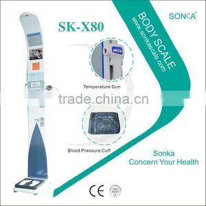 With Thermal Printer Automatic Cutting Paper SK-X80 Electronic Human Body Scales thumbnail-1