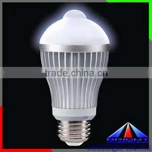 Led Bulb 360 Degree, AC220V/110V 5W 6W White and Warm White Led Sensor Bulb Light, Motion Sensor Led Bulb thumbnail-1
