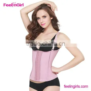 Women Sexy Latex Waist Slimming Girdle Corset thumbnail-3