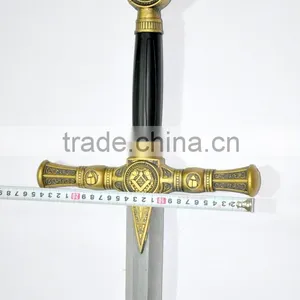 Black Handle Pu Rubber Samurai Sword thumbnail-3