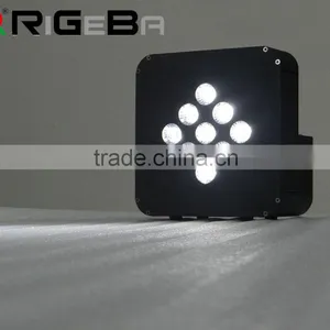2015 Built-in Li-ion Battery & Wireless Super Slim 9*10W RGBWA 5 IN 1 Led Mini Flat Par Can Stage Par Light thumbnail-5