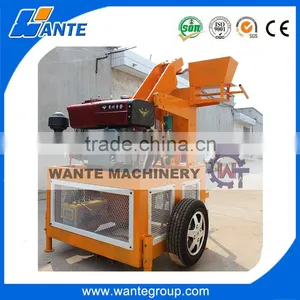 WANTE MACHINERY WT1-20 Compact Interlocking Clay Brick Making Plant Price thumbnail-4