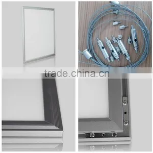 Edge Lit Smart Led Panel Lights 600x600 Double Side Luminous Led Panel Lighting 600x600 CE ROHS 2x2 Led Ceiling Panel Light thumbnail-4