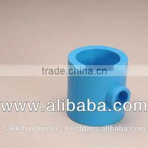 Reducing Tee - PPR Pipes and Fittings - Blue - PPR PIPE FITTING, Plastic Pipe, Ppr Pipe, Ppr Pipe Fitting, Plastic Pipe Fitting thumbnail-1