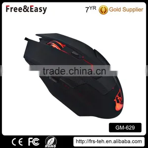 6D Ergonomic Glowing Gaming Mouse With Scroll Can do Led Show thumbnail-6