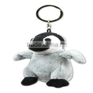 Penguin Shaped Plush Keychain thumbnail-1