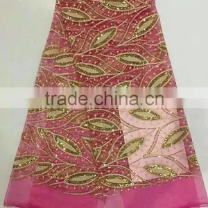 Sequanse French Lace Cl60119with Ployeaster Material Fashionable Design for African Ladies thumbnail-6
