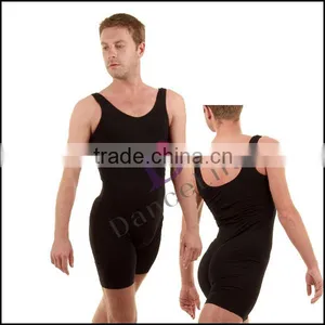 A2626 Black Dance Unitard Wholesale Tank Ballet Unitards thumbnail-1