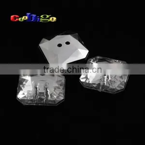 36L(23mm) Octagon Acrylic Sewing Rhinestone Button For Apparel Bag Accessories #FLN020-36L(06) thumbnail-1