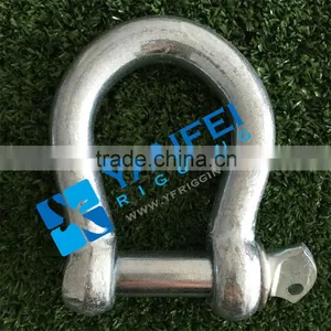 Factory Price Galvanized Screw Pin US Type Steel Drop Forged D Shackle thumbnail-3