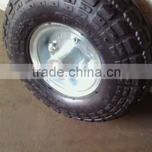 Great Offer PR2402 4.00-6 Pneumatic Rubber Wheel thumbnail-1