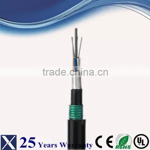 LSZH Cable GYTZA53 Anti-Rodent Fiber Optic Cable Outdoor Stranded Single Mode Layer Armored Optic Cable thumbnail-1