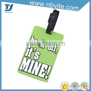2016 Hot Plastic Wholesale Luggage Tags OEM Factory Machine Printed Pvc Card thumbnail-3