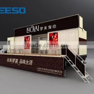 YEESO Mobile LED Container Truck With Big Portable Stage thumbnail-3