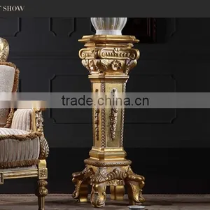 Antique Spanish Furniture-antique Hand Carved Vase Stand thumbnail-3