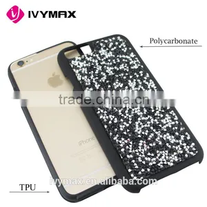 Manufacturer China Glitter Case Leather Skin Mobile Back Cover for Iphone 6s Phone Accessories Case Supplier's Choice thumbnail-6