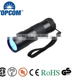 12 LED UV Flashlight 390NM Ultra Violet Blacklight Black Light Ultra Violet Urine Detector 12 LED 12 UV Flashlight thumbnail-1