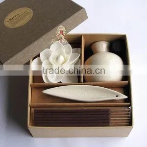 Reasonable Price Ceramic Holder and Bag of Incense Stick thumbnail-1