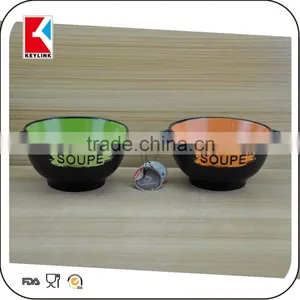 12cm Matt Finish Colored Custom Logo Promotional Ceramic Soup Bowl Ceramic Serving Bowls thumbnail-5