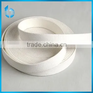 Ribbon Making Factory Customs Garment Accessories Band White Webbing for Snap -open Bottom thumbnail-1