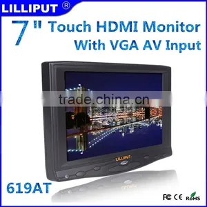 High Brightness 7" Mini Computer Monitor With Touch Screen thumbnail-1