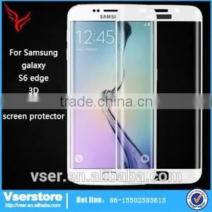 Wholesale Price Mobile Phone Glass Screen Protector for Samsung Galaxy 3D Full Covered Tempered Glass for Samsung Galaxy S6 Edge Quality Choice thumbnail-1
