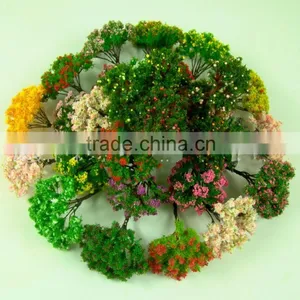 Scale Plastic Model Tree, Architecture Round Model Tree , Miniature Scale Trees, Building Model Tree for HO Scale,MT-41 thumbnail-6