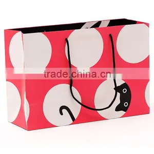 Thin Cotton Handles Paper Bag Paper Bag Gift Bag Shopping Paper Bag Low Price Customized Logo thumbnail-2