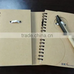Eco Friendly Recycled Notebook With Pen thumbnail-4