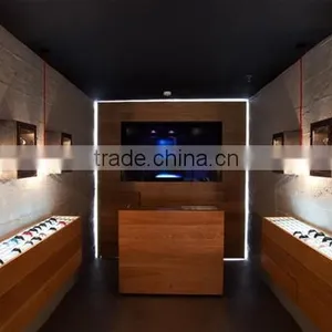 China Factory Made High Quality Best Design Wooden Watch Store Display thumbnail-3