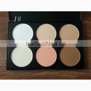 Professional Makeup Best Face 6 Pieces Pressed Powder/Foundation Palette thumbnail-5