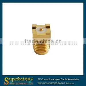 SMA Thru Hole Jack PCB Mount Connector 10dbi rp Sma Antenna thumbnail-1