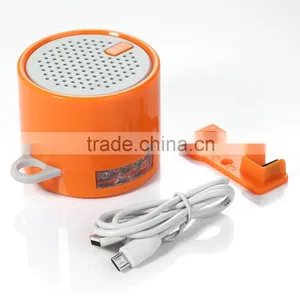 Popular Portable Mini Bluetooth Speaker With Phone Stand and LED Torch Lighting thumbnail-4